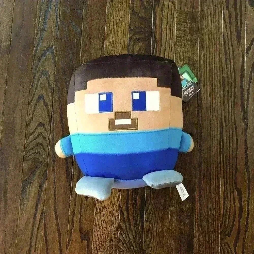 Minecraft x Cuutopia 10” Steve from Minecraft Soft Plush/Squish Toy - NWT!